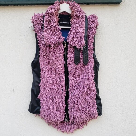 Phenomenon Japan A/W 2011 Pink Fringe Vest - Picture 6 of 13